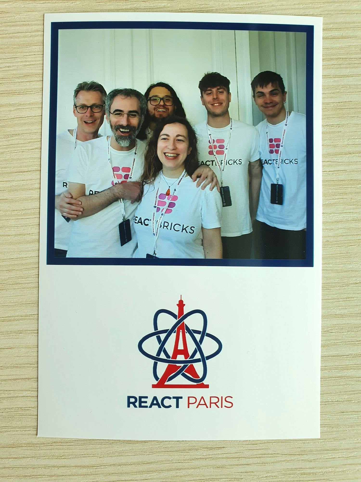 React Bricks at React Paris conference